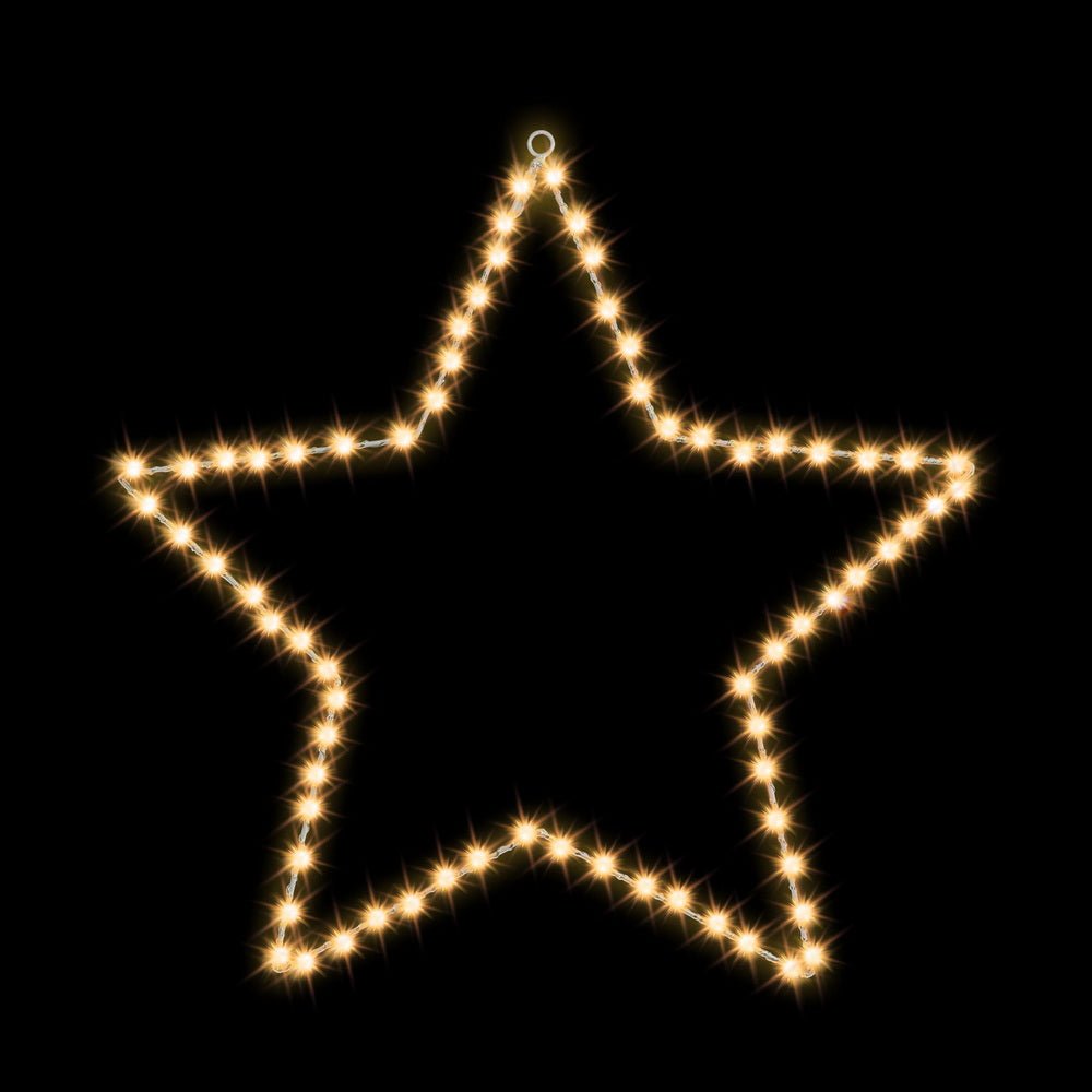Christmas Lights 50cm Star 70 LED Xmas Decorations - Occasions > Christmas > Outdoor Decorations & Lights - Rivercity House & Home Co. (ABN 18 642 972 209) - Affordable Modern Furniture Australia