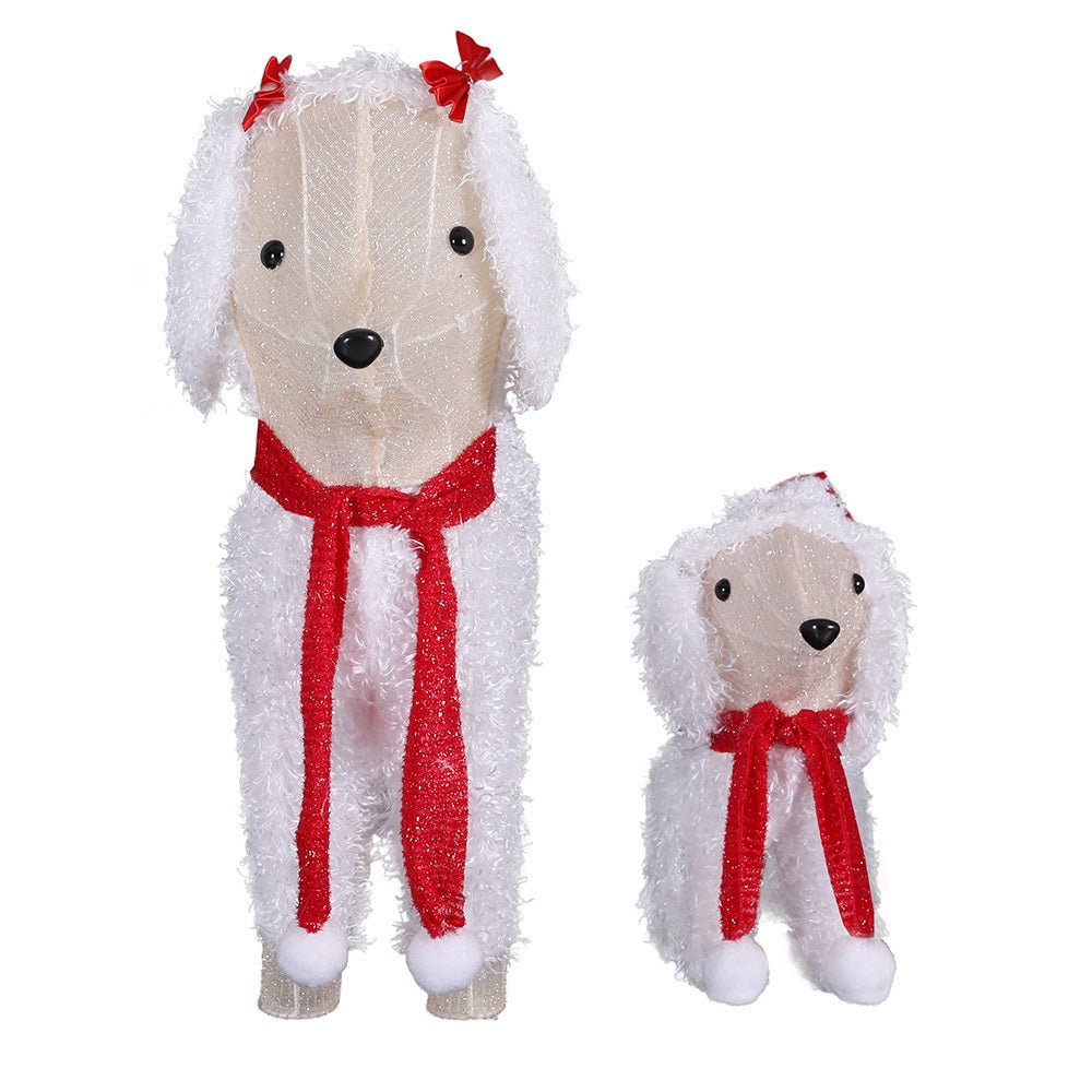 Christmas Lights 60 LED Fairy Light 2pcs Dog Decorations Set - Occasions > Christmas > Outdoor Decorations & Lights - Rivercity House & Home Co. (ABN 18 642 972 209) - Affordable Modern Furniture Australia