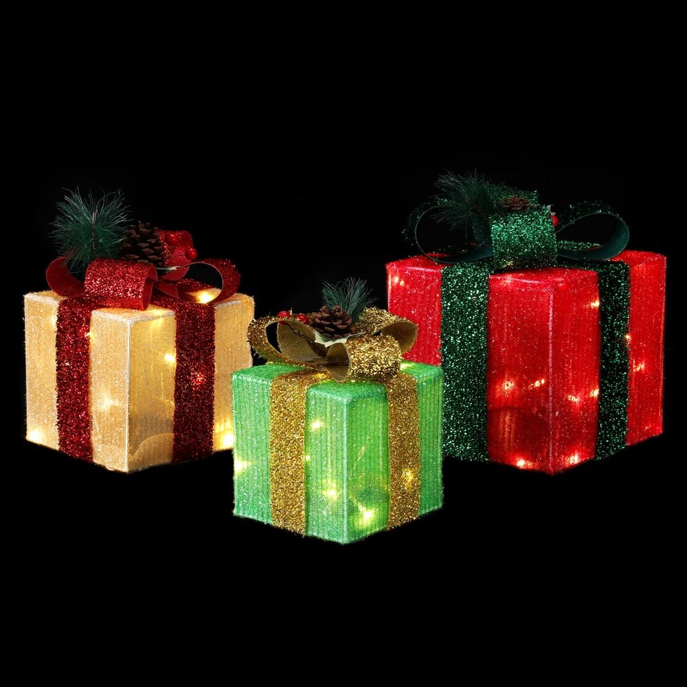 Christmas Lights 60 LED Fairy Light Gift Box 3pcs Decorations RGW - Occasions > Christmas - Rivercity House & Home Co. (ABN 18 642 972 209) - Affordable Modern Furniture Australia
