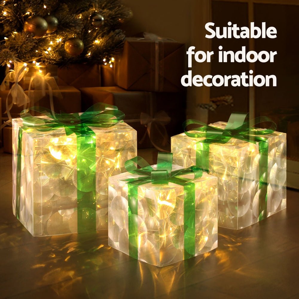 Christmas Lights 70 LED Fairy Light Gift Box 3pcs Decorations Set - Occasions > Christmas - Rivercity House & Home Co. (ABN 18 642 972 209) - Affordable Modern Furniture Australia