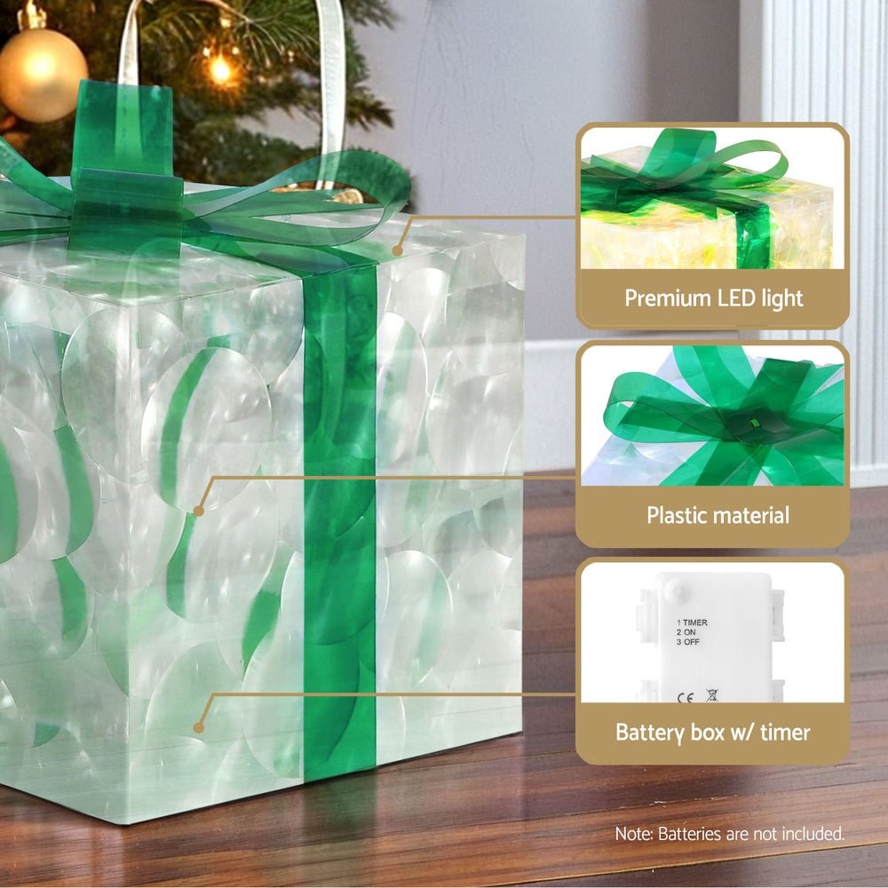 Christmas Lights 70 LED Fairy Light Gift Box 3pcs Decorations Set - Occasions > Christmas - Rivercity House & Home Co. (ABN 18 642 972 209) - Affordable Modern Furniture Australia