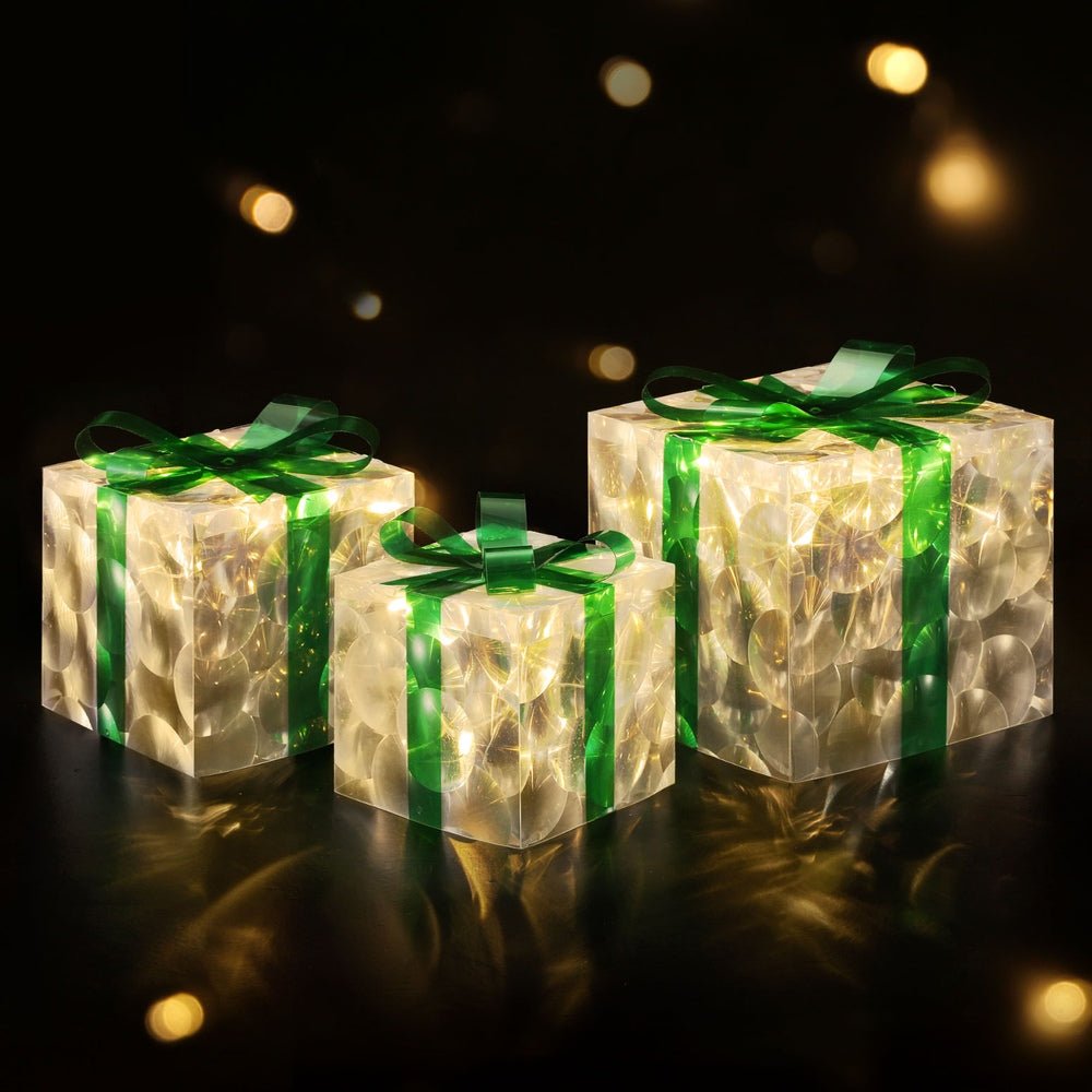 Christmas Lights 70 LED Fairy Light Gift Box 3pcs Decorations Set - Occasions > Christmas - Rivercity House & Home Co. (ABN 18 642 972 209) - Affordable Modern Furniture Australia