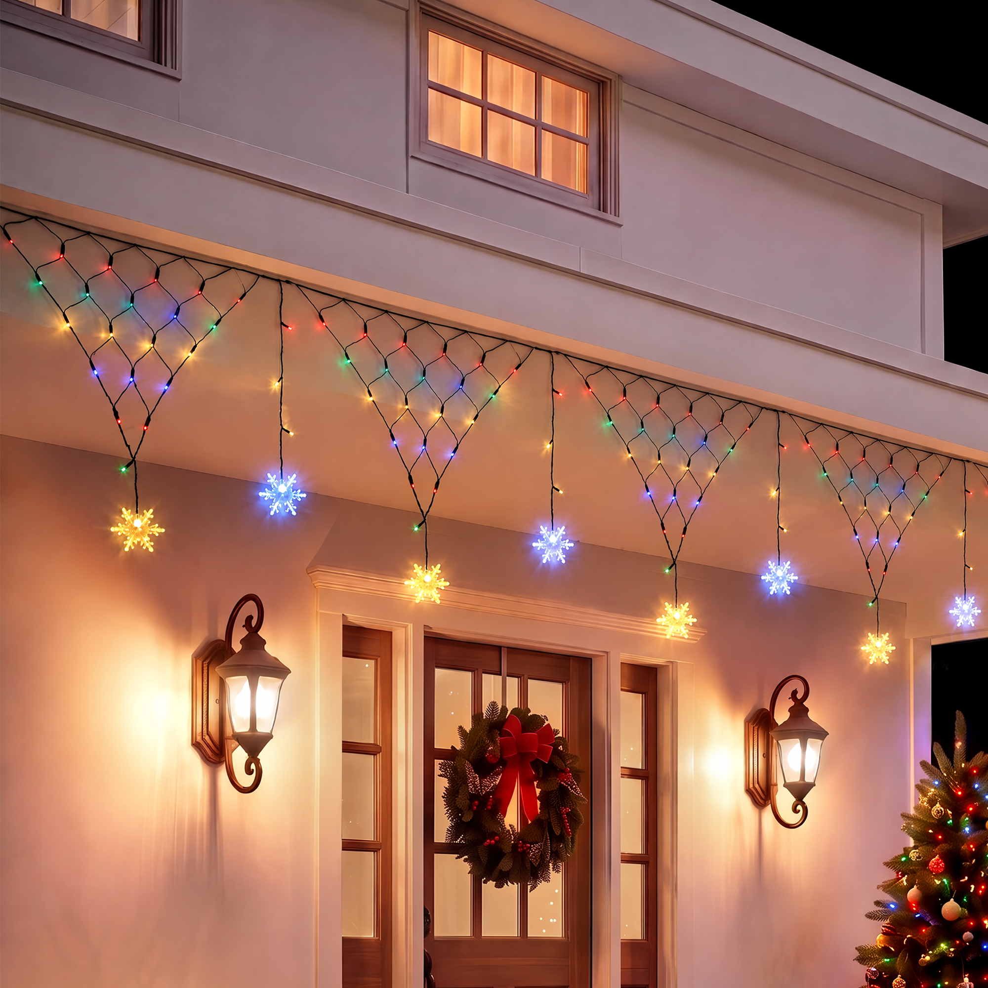 Christmas Lights Solar Fairy Lights Christmas Decorations Multicolour 4m - Occasions > Christmas > Outdoor Decorations & Lights - Rivercity House & Home Co. (ABN 18 642 972 209) - Affordable Modern Furniture Australia