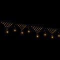 Solar Christmas Fairy Lights 4m Warm White - Outdoor Decorations