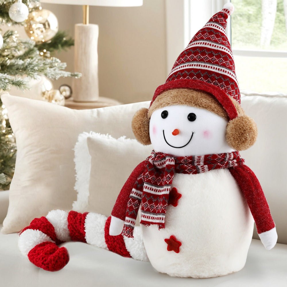 Christmas Snowman Handicraft Ornaments Party Decorations 45cm - Occasions > Christmas > Christmas Decorations - Rivercity House & Home Co. (ABN 18 642 972 209) - Affordable Modern Furniture Australia