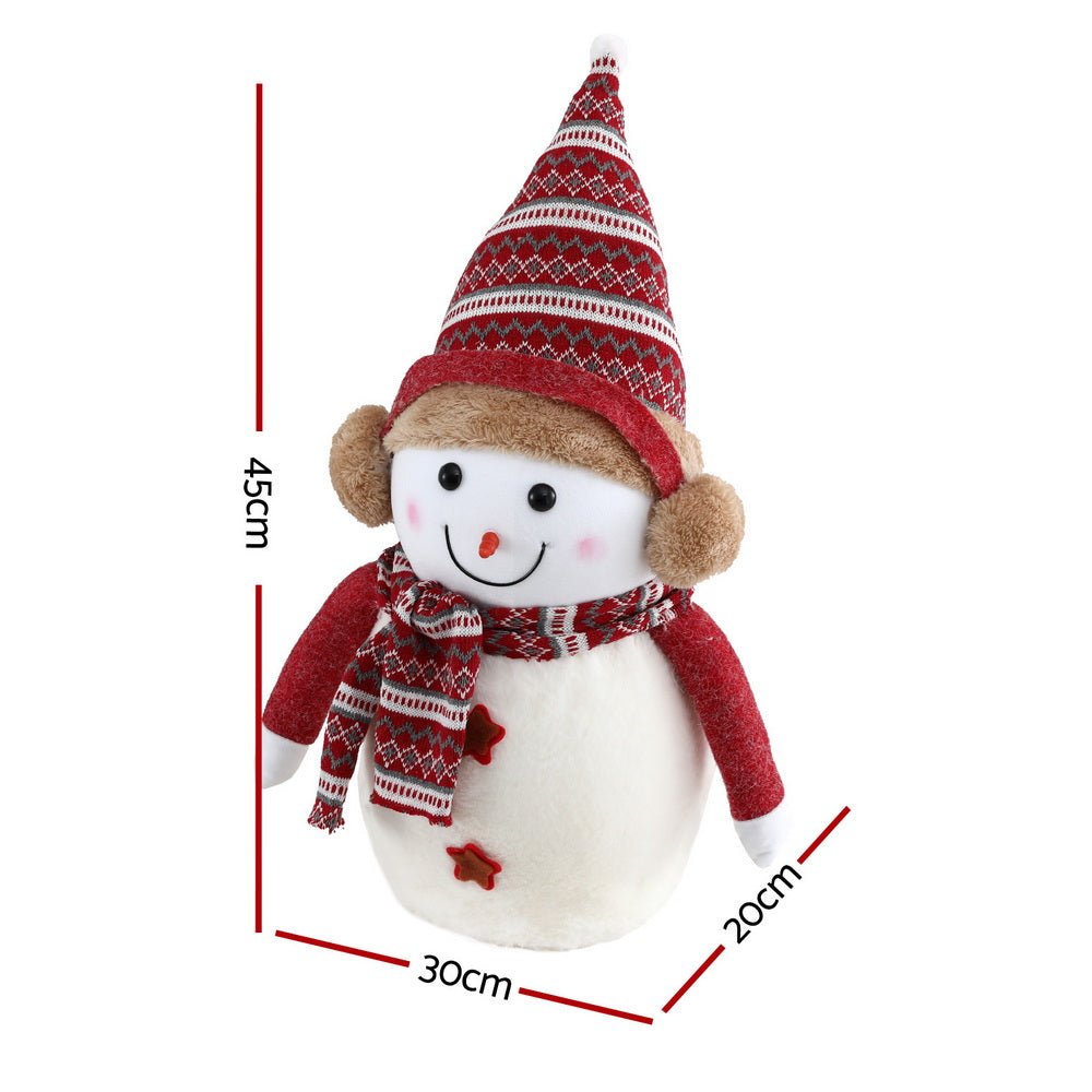 Christmas Snowman Handicraft Ornaments Party Decorations 45cm - Occasions > Christmas > Christmas Decorations - Rivercity House & Home Co. (ABN 18 642 972 209) - Affordable Modern Furniture Australia