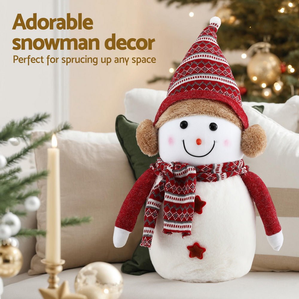 Christmas Snowman Handicraft Ornaments Party Decorations 45cm - Occasions > Christmas > Christmas Decorations - Rivercity House & Home Co. (ABN 18 642 972 209) - Affordable Modern Furniture Australia