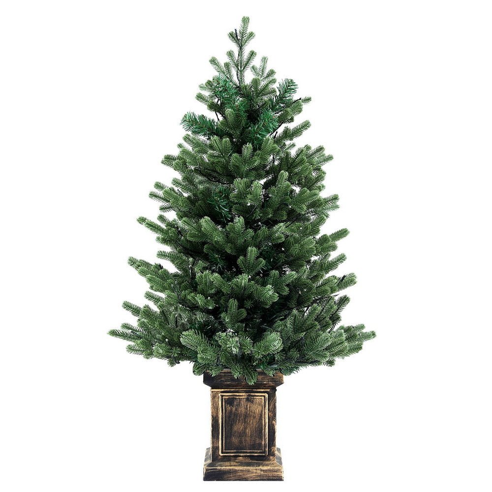 Christmas Tree 1.2M LED Potted Xmas Tree Party Decor 8 Light Modes - Occasions > Christmas > Christmas Trees - Rivercity House & Home Co. (ABN 18 642 972 209) - Affordable Modern Furniture Australia