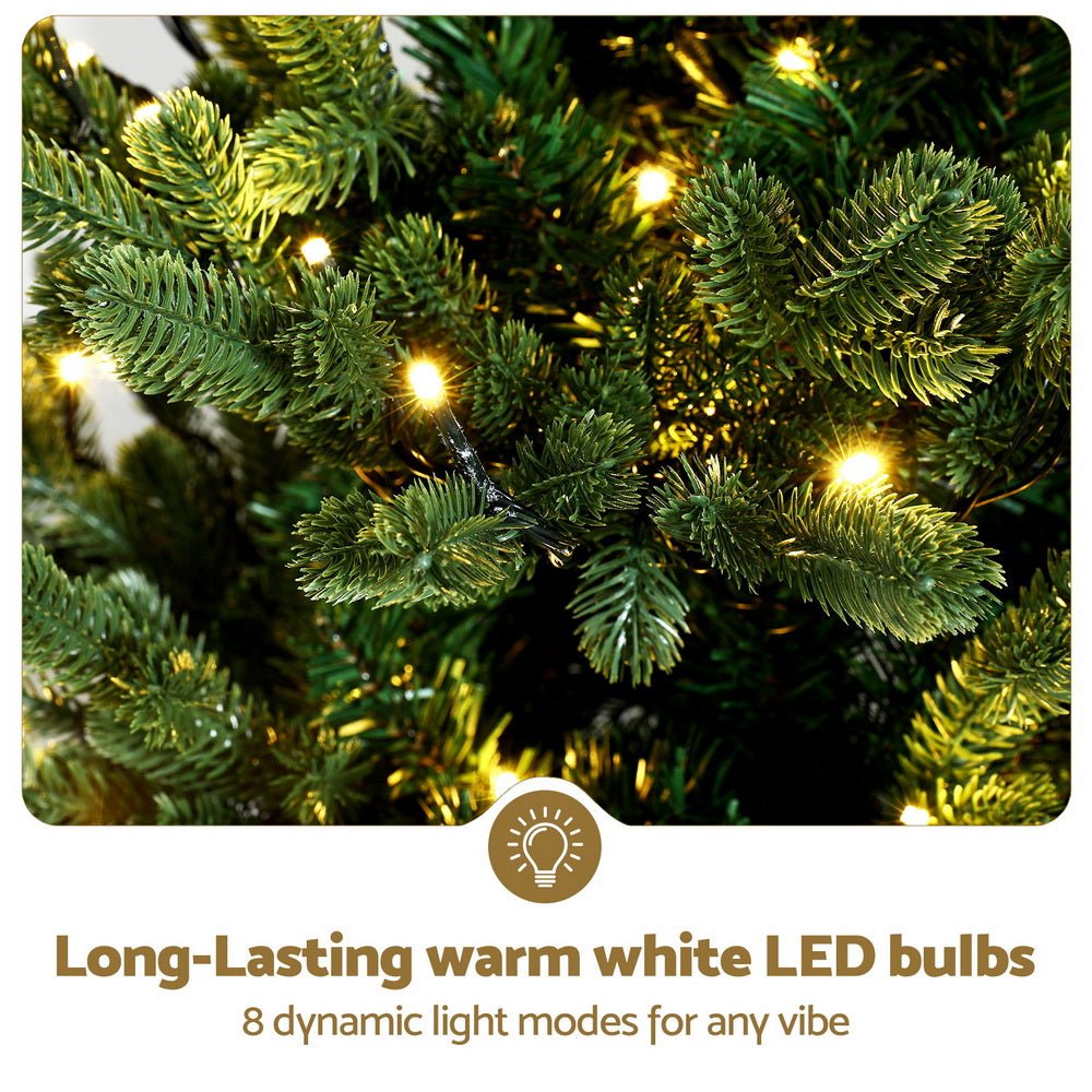 Christmas Tree 1.2M LED Potted Xmas Tree Party Decor 8 Light Modes - Occasions > Christmas > Christmas Trees - Rivercity House & Home Co. (ABN 18 642 972 209) - Affordable Modern Furniture Australia
