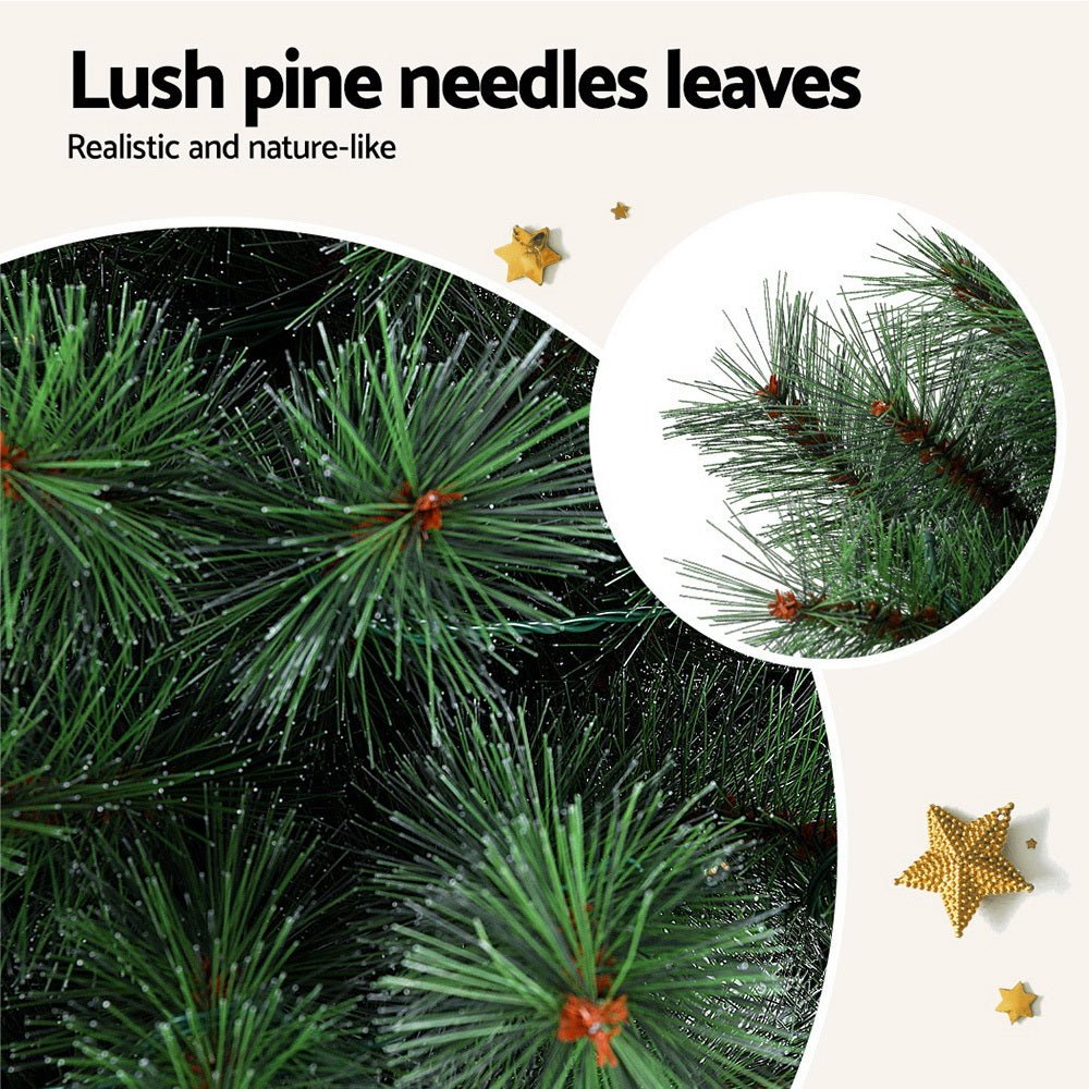 Christmas Tree 1.5+1m LED Xmas Palm Tree Party Decorations 2 in 1 - Occasions > Christmas > Christmas Trees - Rivercity House & Home Co. (ABN 18 642 972 209) - Affordable Modern Furniture Australia