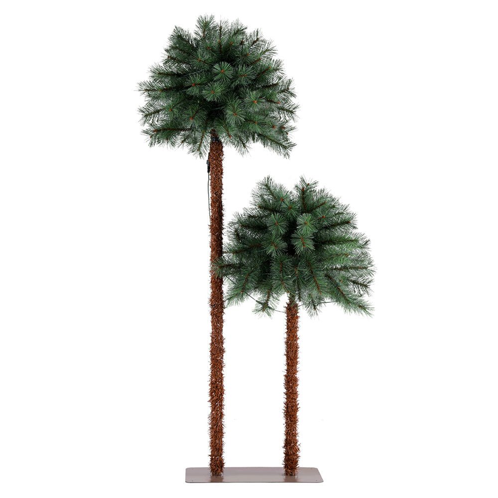 Christmas Tree 1.5+1m LED Xmas Palm Tree Party Decorations 2 in 1 - Occasions > Christmas > Christmas Trees - Rivercity House & Home Co. (ABN 18 642 972 209) - Affordable Modern Furniture Australia