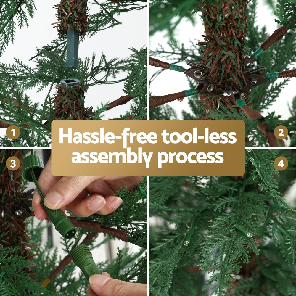 Christmas Tree 1.5M LED Xmas Tree Sparse 263 Tips Party Decoration - Occasions > Christmas > Christmas Trees - Rivercity House & Home Co. (ABN 18 642 972 209) - Affordable Modern Furniture Australia