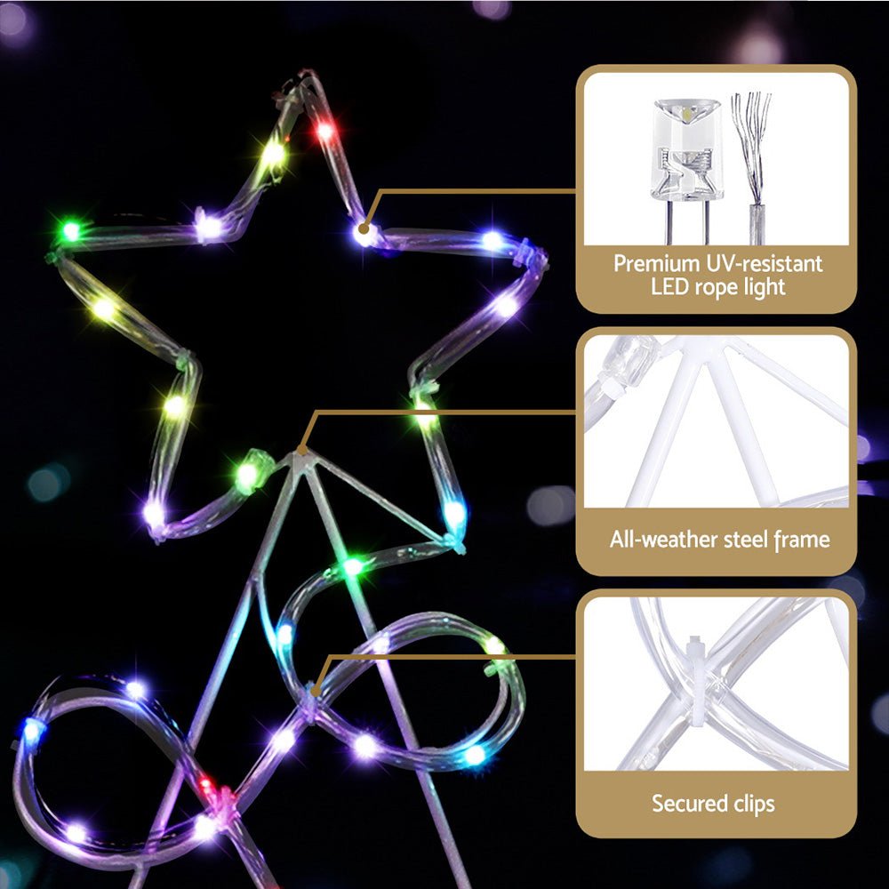 Christmas Tree 1.7m 230 RGB LED Motif Lights Xmas Trees Decoration - Occasions > Christmas > Christmas Trees - Rivercity House & Home Co. (ABN 18 642 972 209) - Affordable Modern Furniture Australia