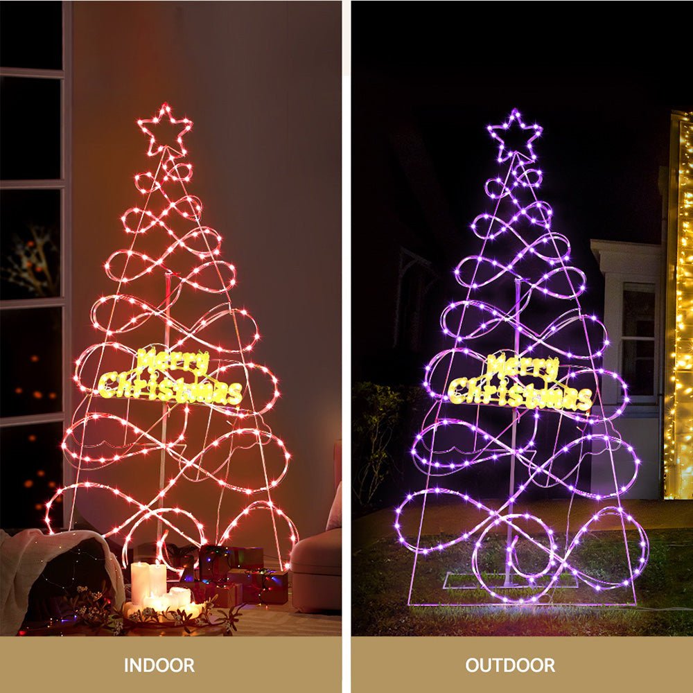 Christmas Tree 1.7m 230 RGB LED Motif Lights Xmas Trees Decoration - Occasions > Christmas > Christmas Trees - Rivercity House & Home Co. (ABN 18 642 972 209) - Affordable Modern Furniture Australia
