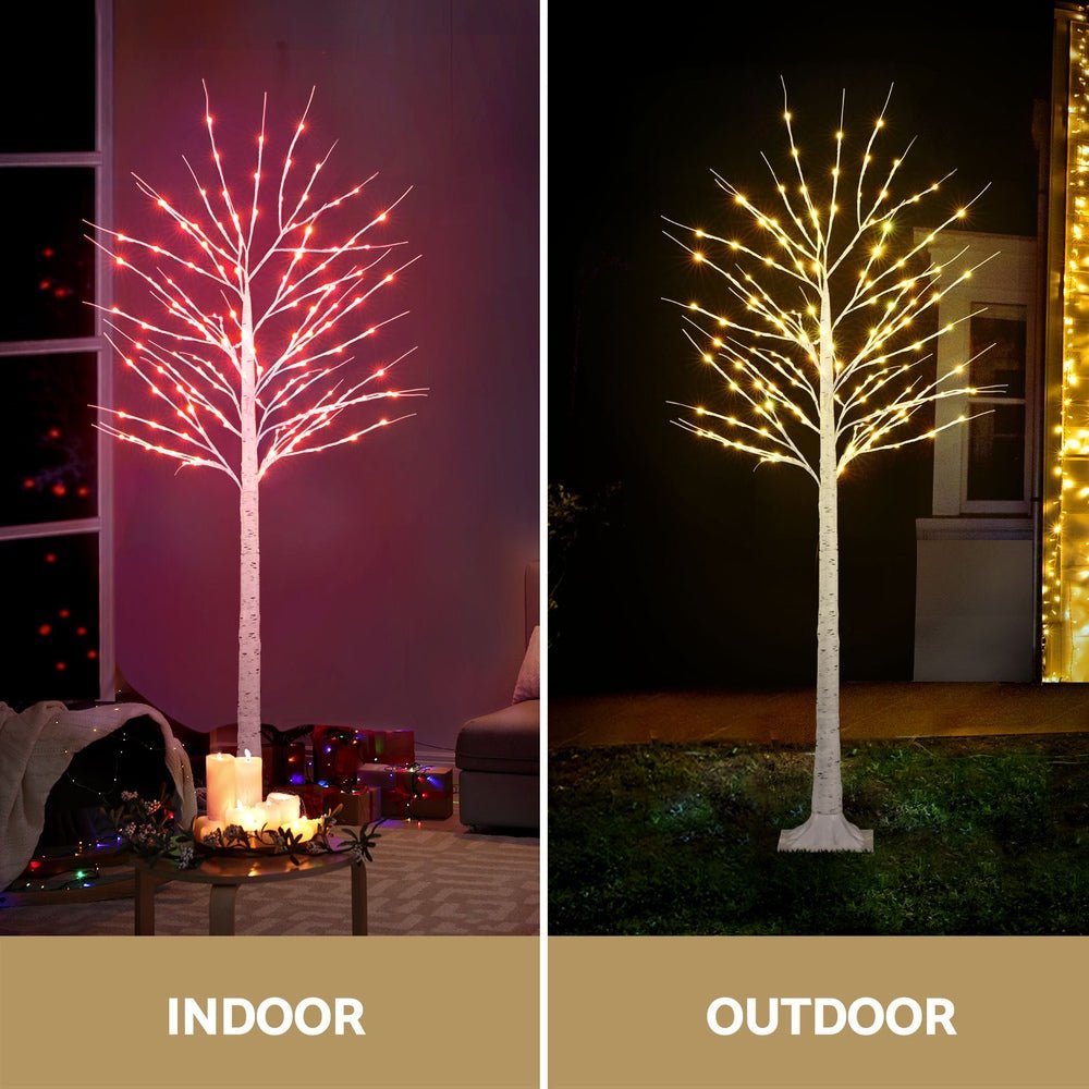 Christmas Tree 1.7m Twigs 120 RGB LED Lights Xmas Trees Decoration - Occasions > Christmas - Rivercity House & Home Co. (ABN 18 642 972 209) - Affordable Modern Furniture Australia