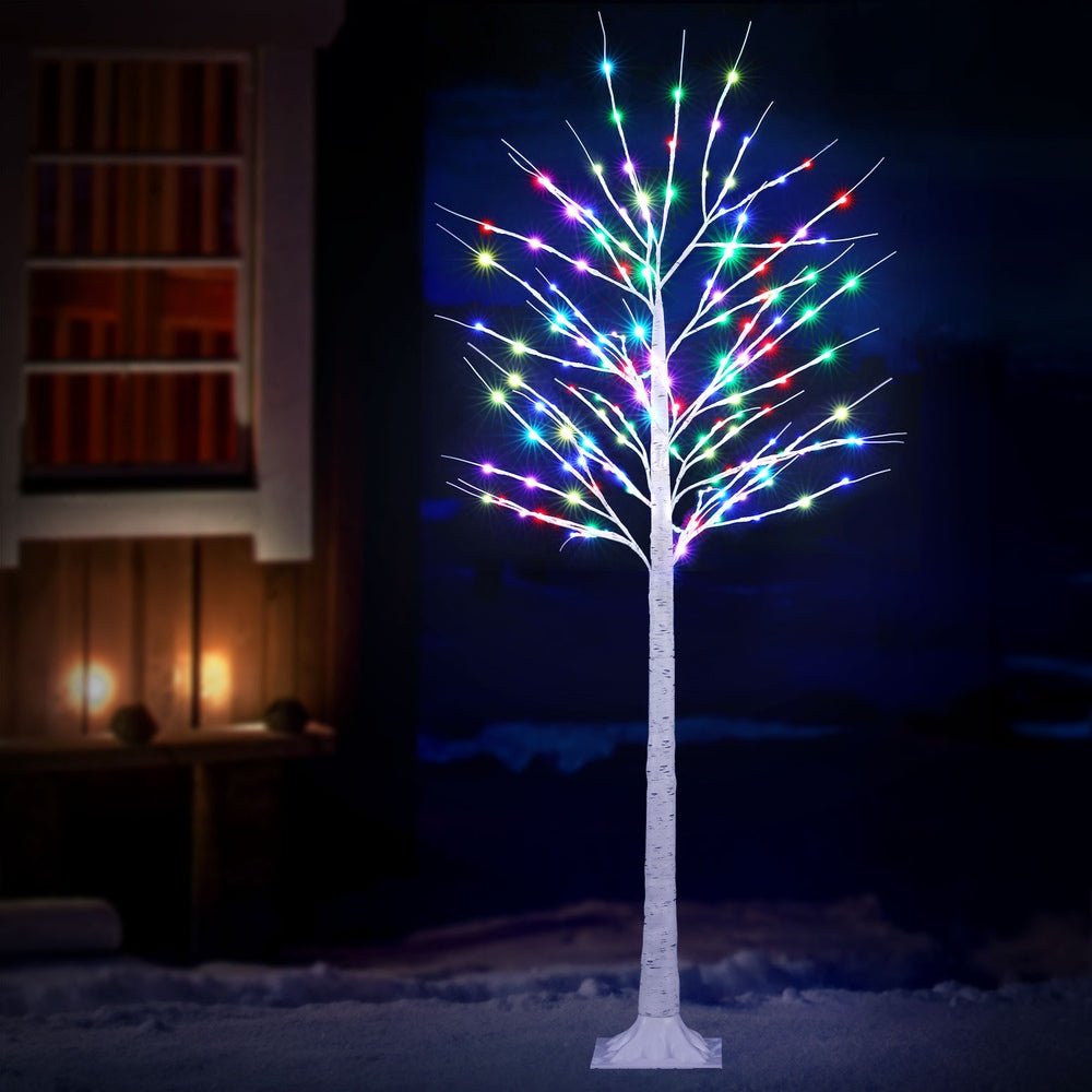 Christmas Tree 1.7m Twigs 120 RGB LED Lights Xmas Trees Decoration - Occasions > Christmas - Rivercity House & Home Co. (ABN 18 642 972 209) - Affordable Modern Furniture Australia