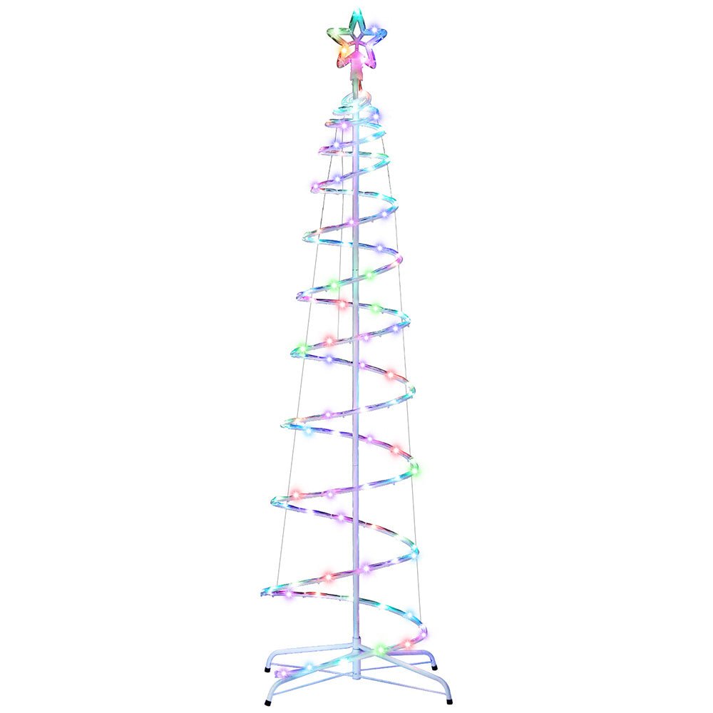 Christmas Tree 1.8m 100 RGB LED Rope Lights Xmas Trees Decoration - Occasions > Christmas > Outdoor Decorations & Lights - Rivercity House & Home Co. (ABN 18 642 972 209) - Affordable Modern Furniture Australia