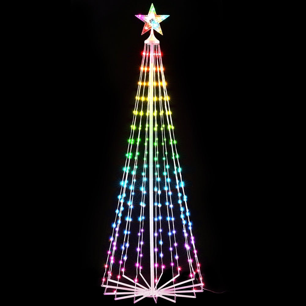 Christmas Tree 1.8m 265 RGB LED Fairy Lights Xmas Trees Decoration - Occasions > Christmas > Christmas Trees - Rivercity House & Home Co. (ABN 18 642 972 209) - Affordable Modern Furniture Australia