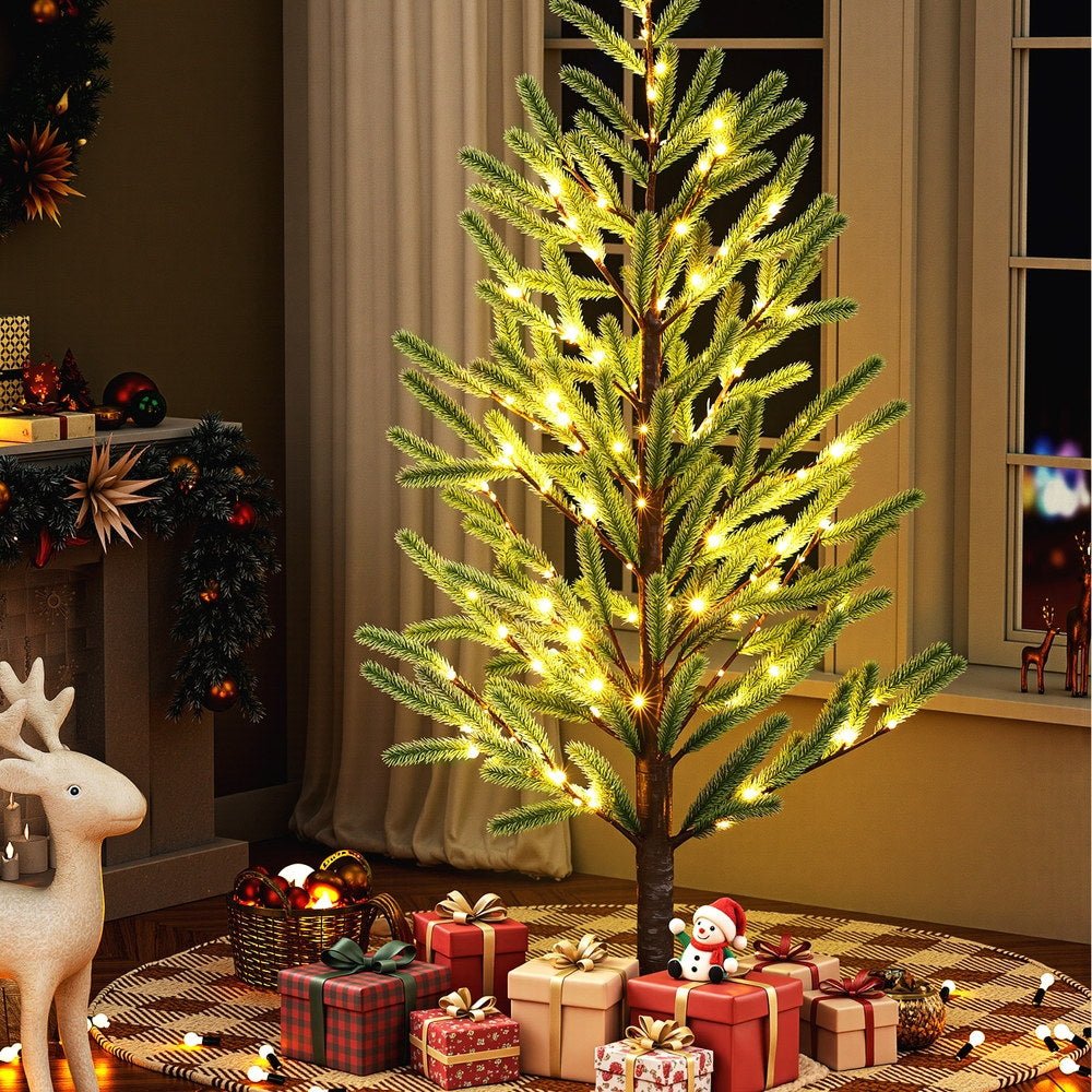 Christmas Tree 1.8M Pre-lit LED Xmas Tree 8 Modes Party Decoration - Occasions > Christmas > Christmas Trees - Rivercity House & Home Co. (ABN 18 642 972 209) - Affordable Modern Furniture Australia