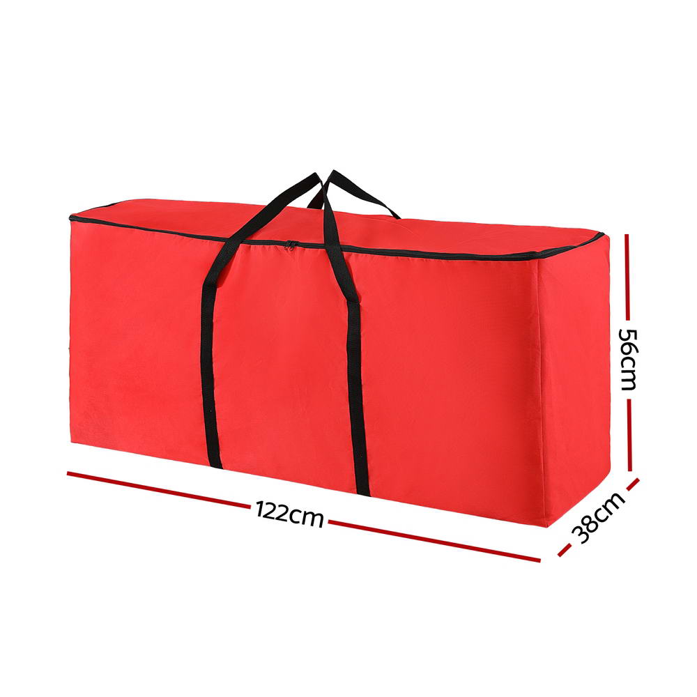 Christmas Tree Storage Bag Fits Up to 8ft Tree Xmas Bag Red - Home & Garden > Storage > Clothing & Wardrobe Storage - Rivercity House & Home Co. (ABN 18 642 972 209) - Affordable Modern Furniture Australia