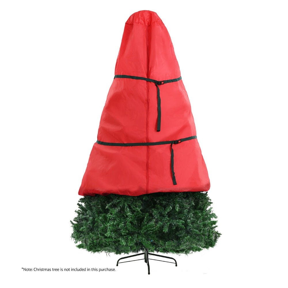 Christmas Tree Storage Bag Fits Up to 8ft Tree Xmas Bag Zipper Red - Occasions > Christmas > Christmas Decorations - Rivercity House & Home Co. (ABN 18 642 972 209) - Affordable Modern Furniture Australia