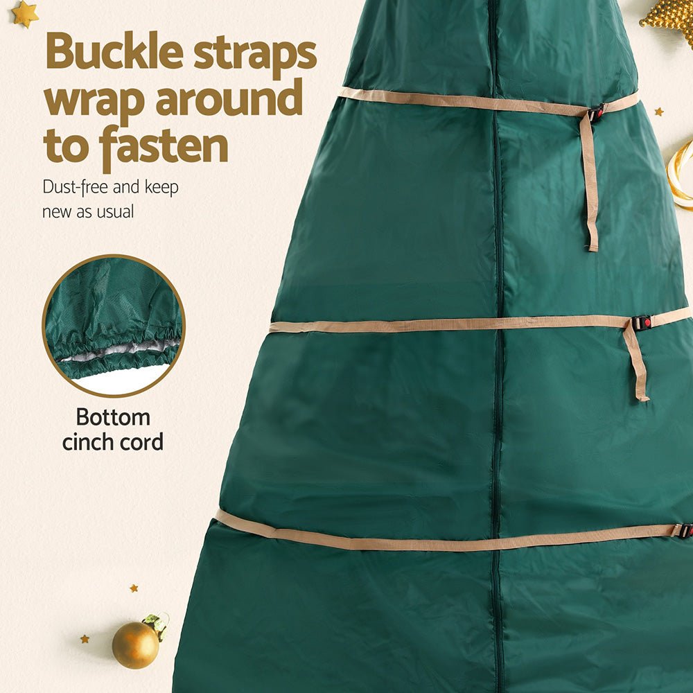 Christmas Tree Storage Bag Fits Up to 9ft Tree Xmas Bag Green - Occasions > Christmas > Christmas Decorations - Rivercity House & Home Co. (ABN 18 642 972 209) - Affordable Modern Furniture Australia