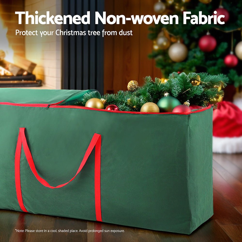 Christmas Tree Storage Bag for Up to 8ft Tree with Handles and Zipper - Green - Home & Garden > Storage > Clothing & Wardrobe Storage - Rivercity House & Home Co. (ABN 18 642 972 209) - Affordable Modern Furniture Australia