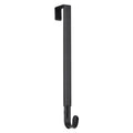 Adjustable Metal Christmas Wreath Hanger Door Hook - Black