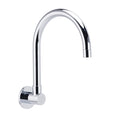 KYLINS Chrome Round Gooseneck Wall Mounted Swivel Bathtub Spout - Chrome
