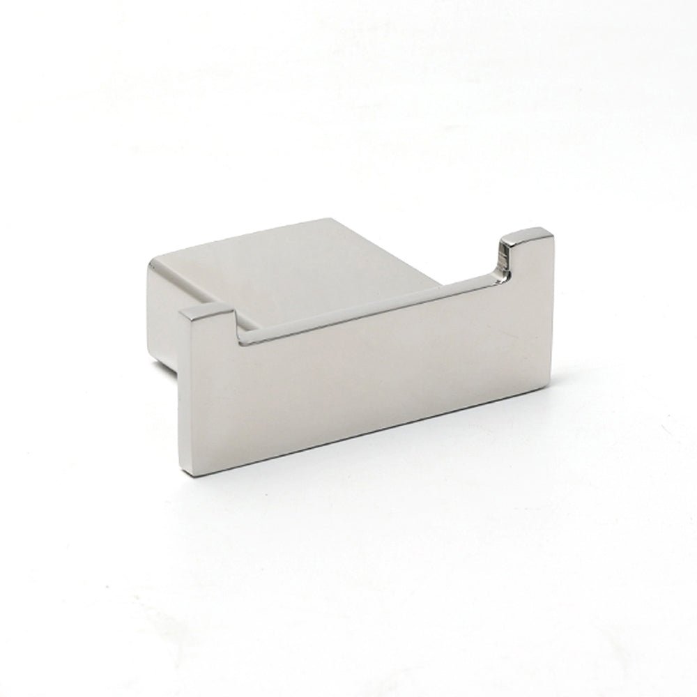 Chrome Square Robe Hook Clothes Towel Holder Bathroom Wall Mounted Hanger Kit - Home & Garden > Bathroom Accessories > Shower Accessories - Rivercity House & Home Co. (ABN 18 642 972 209) - Affordable Modern Furniture Australia