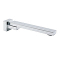 KYLINS Chrome Stainless Steel Square Shower Bathtub Spout Faucet 180° Swivel - Chrome