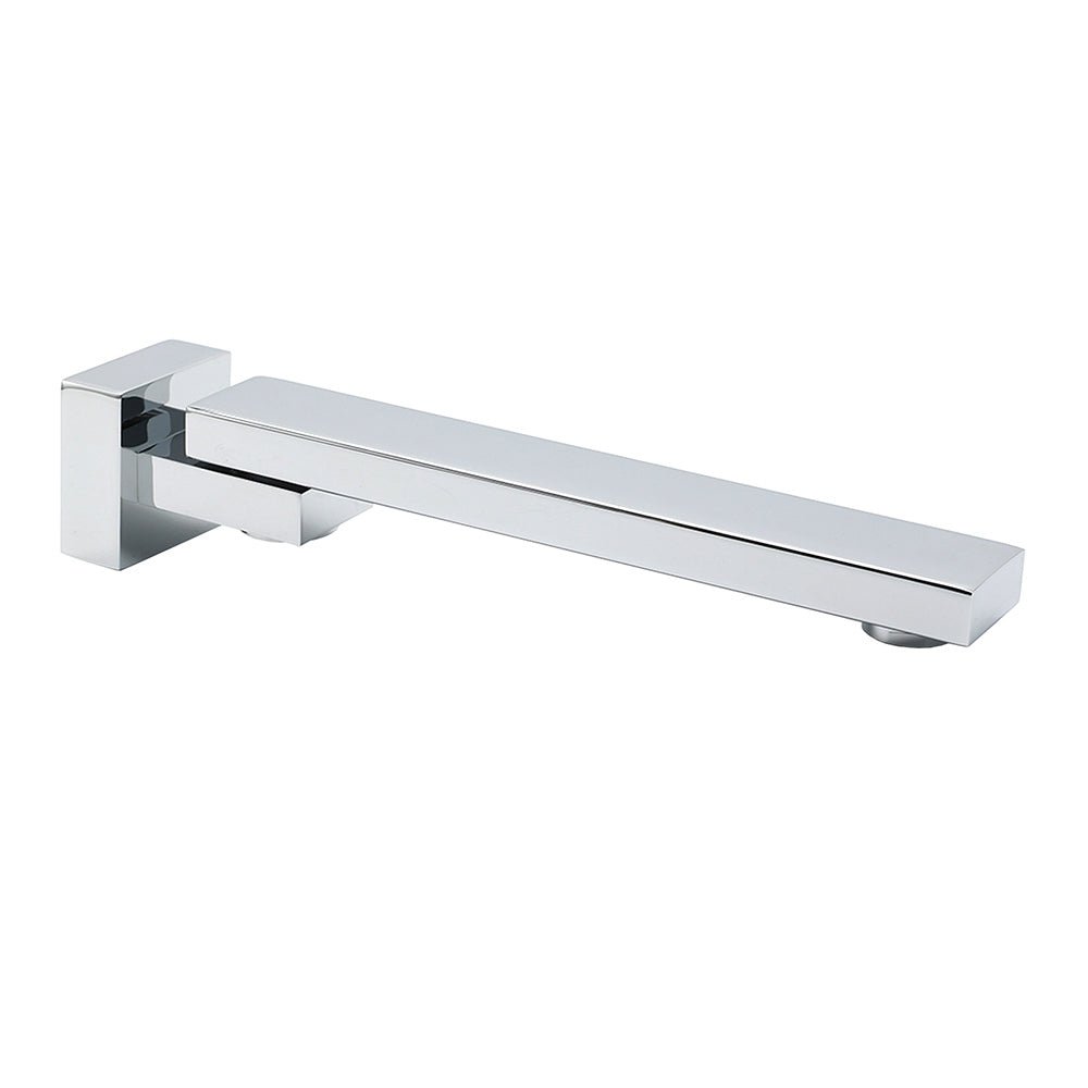 Chrome Square Stainless Steel Shower Bathtub Water Spout Faucet Outlet Tap 180° Swivel Set - Furniture > Bathroom > Shower Heads & Screens - Rivercity House & Home Co. (ABN 18 642 972 209) - Affordable Modern Furniture Australia