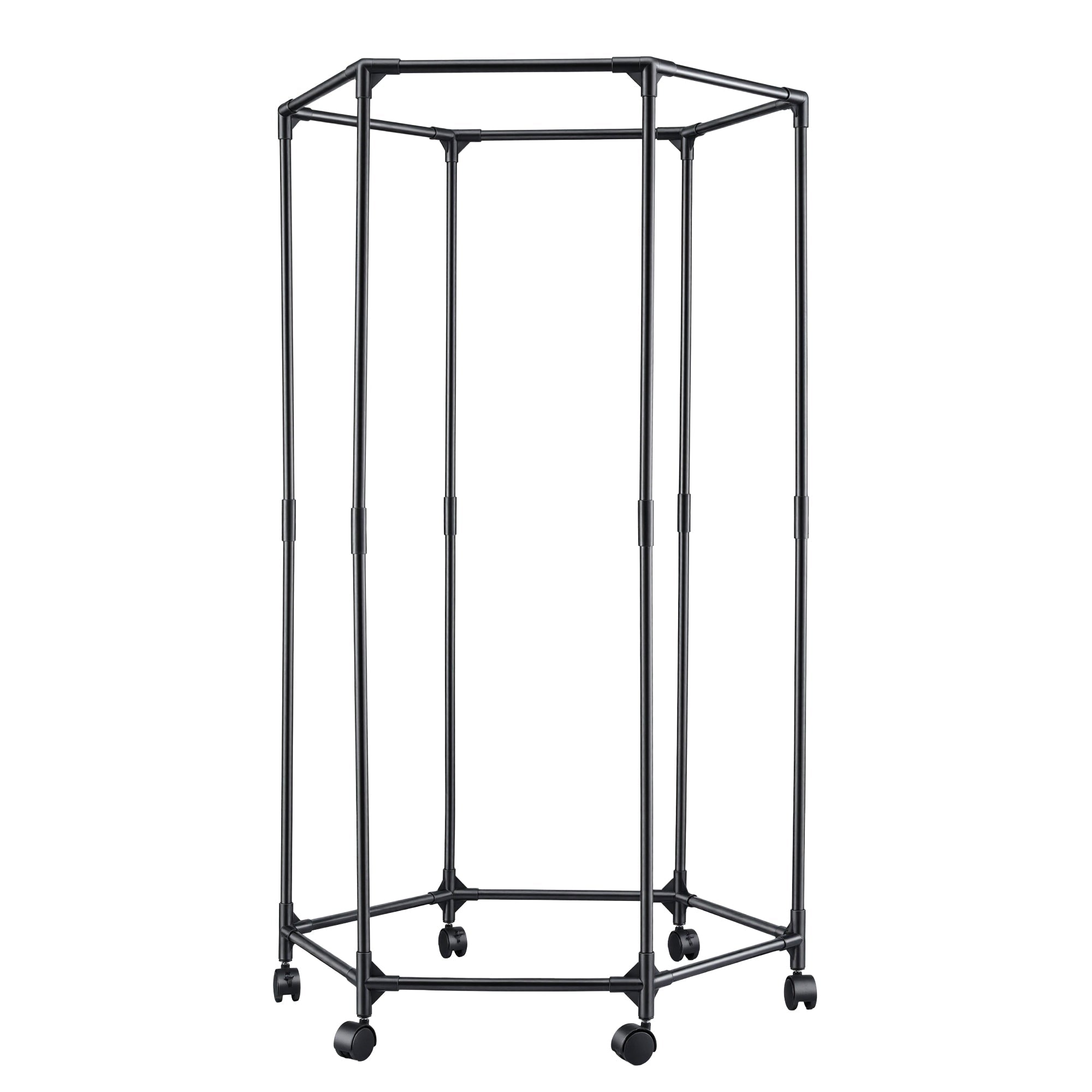 Clothes Rack Airer Rail Coat Stand Wheels 6 Rods - Furniture > Living Room > Coat Racks - Rivercity House & Home Co. (ABN 18 642 972 209) - Affordable Modern Furniture Australia
