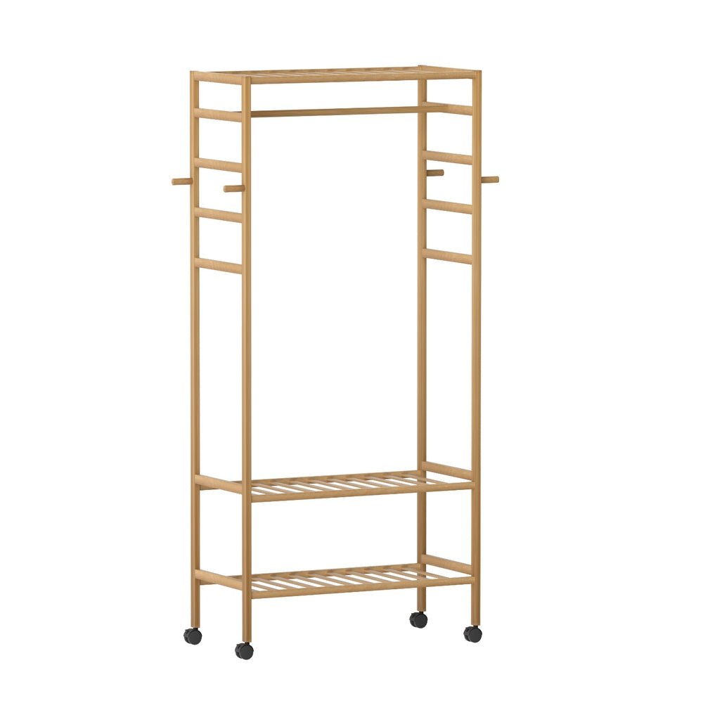 Clothes Rack Wardrobe Coat Stand 169cm - Furniture > Living Room > Coat Racks - Rivercity House & Home Co. (ABN 18 642 972 209) - Affordable Modern Furniture Australia
