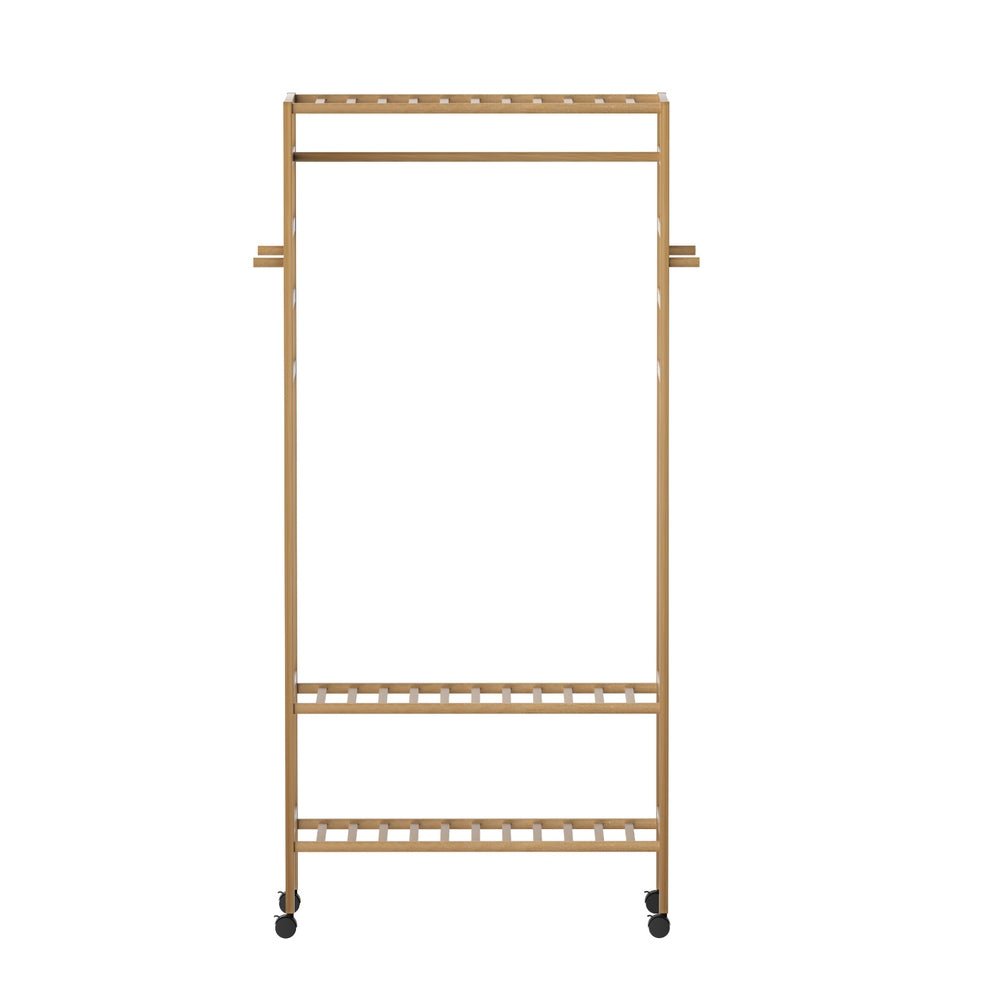 Clothes Rack Wardrobe Coat Stand 169cm - Furniture > Living Room > Coat Racks - Rivercity House & Home Co. (ABN 18 642 972 209) - Affordable Modern Furniture Australia