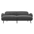 Cloud 3-Seater Sofa with Sherpa Fleece Upholstery - Beige