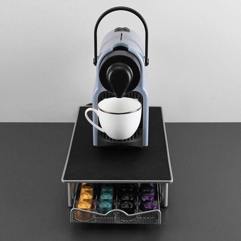 Coffee Capsule Drawer Holder for 40 Nespresso Pods with Non - Slip Top Rack - Appliances > Kitchen Appliances > Coffee Machines & Accessories - Rivercity House & Home Co. (ABN 18 642 972 209) - Affordable Modern Furniture Australia