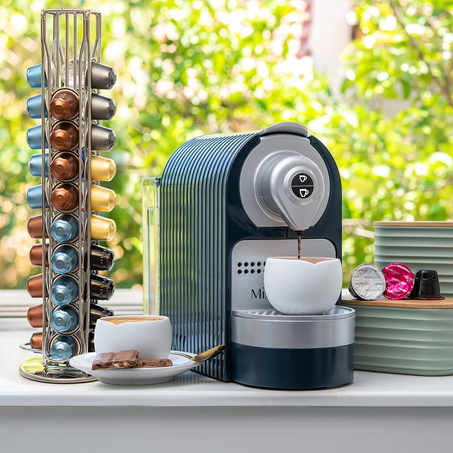 Coffee Pods Holder Storage Compatible with 40 Nespresso Pods - Appliances > Kitchen Appliances > Coffee Machines & Accessories - Rivercity House & Home Co. (ABN 18 642 972 209) - Affordable Modern Furniture Australia