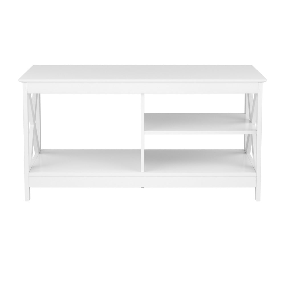 Coffee Table Storage Shelf White - Furniture > Living Room > Coffee Tables - Rivercity House & Home Co. (ABN 18 642 972 209) - Affordable Modern Furniture Australia