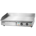 Commercial Electric Griddle 73cm Dual Zone 4400W - Silver