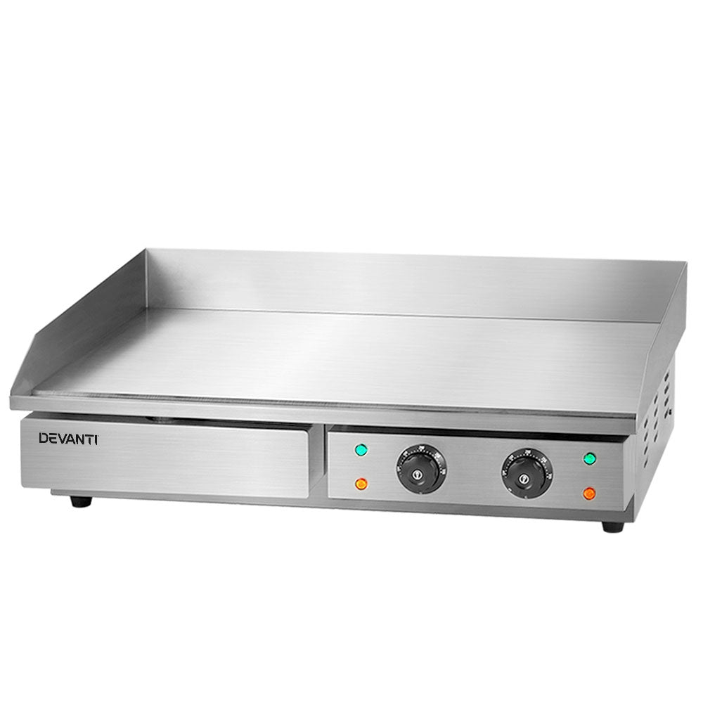 Commercial Electric Griddle 73cm BBQ Grill Plate 4400W - Home & Garden > BBQ > BBQ Tools - Rivercity House & Home Co. (ABN 18 642 972 209) - Affordable Modern Furniture Australia