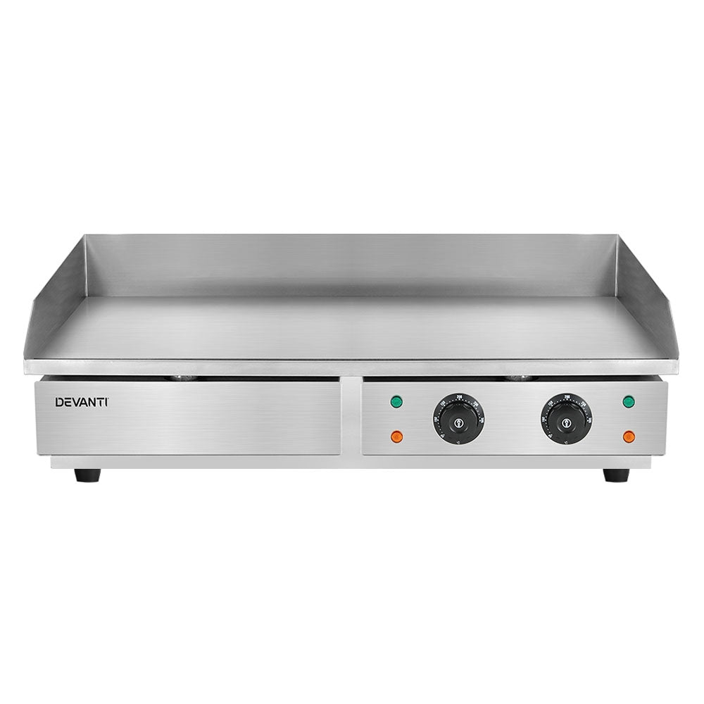 Commercial Electric Griddle 73cm BBQ Grill Plate 4400W - Home & Garden > BBQ > BBQ Tools - Rivercity House & Home Co. (ABN 18 642 972 209) - Affordable Modern Furniture Australia