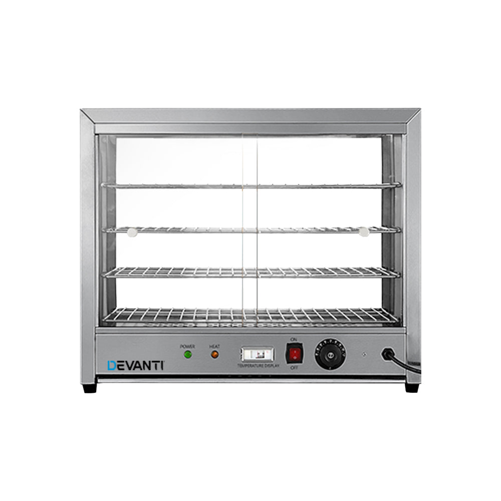 Commercial Food Warmer Hot Display Showcase Cabinet 64cm - Appliances > Kitchen Appliances > Food Warmers & Chafing Dishes - Rivercity House & Home Co. (ABN 18 642 972 209) - Affordable Modern Furniture Australia