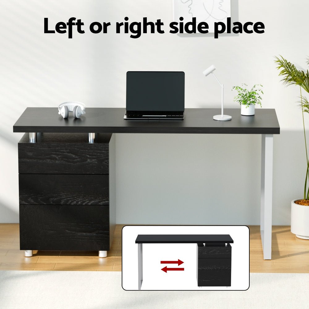 Computer Desk Executive Office Chairs Sets Black - Furniture > Office > Office & Desk Chairs - Rivercity House & Home Co. (ABN 18 642 972 209) - Affordable Modern Furniture Australia