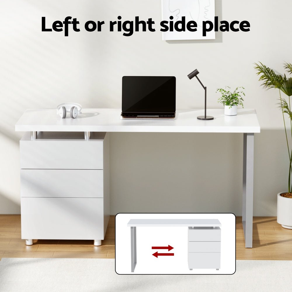 Computer Desk Executive Office Chairs Sets White - Furniture > Office > Office & Desk Chairs - Rivercity House & Home Co. (ABN 18 642 972 209) - Affordable Modern Furniture Australia