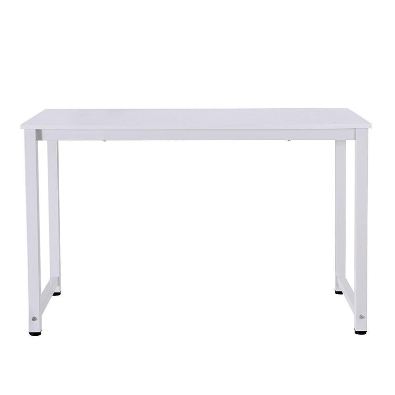 Computer Desk Home Office Study Table White 120CM - Furniture > Office - Rivercity House & Home Co. (ABN 18 642 972 209) - Affordable Modern Furniture Australia