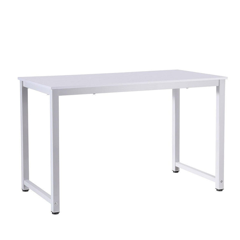 Computer Desk Home Office Study Table White 120CM - Furniture > Office - Rivercity House & Home Co. (ABN 18 642 972 209) - Affordable Modern Furniture Australia