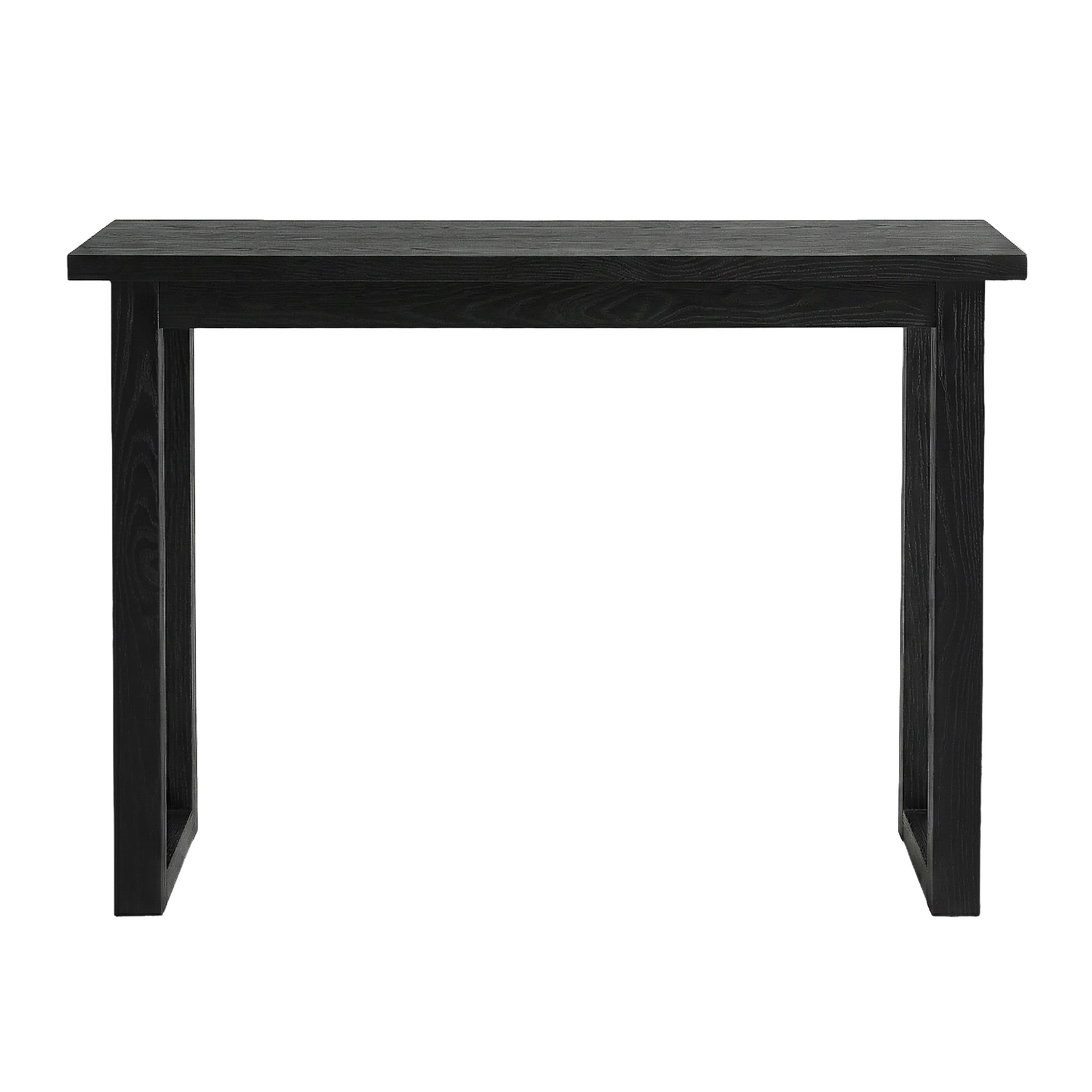 Console Table 110CM Black - Furniture > Living Room > Side Tables - Rivercity House & Home Co. (ABN 18 642 972 209) - Affordable Modern Furniture Australia