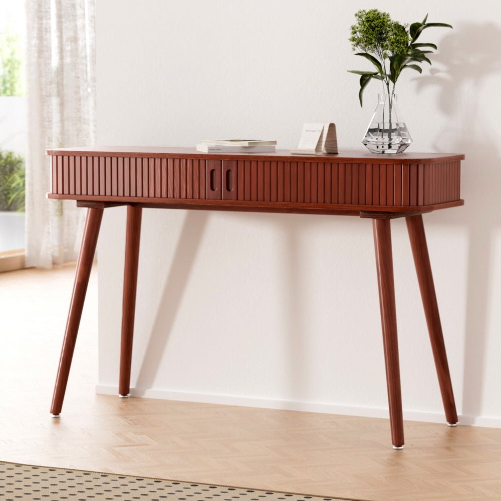 Console Table 2 Drawers 120CM - Furniture > Living Room - Rivercity House & Home Co. (ABN 18 642 972 209) - Affordable Modern Furniture Australia