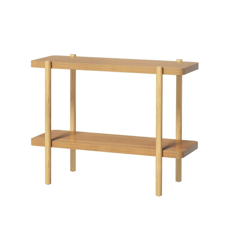 Console Table 92CM 2-tier Pine Sera - Furniture > Living Room - Rivercity House & Home Co. (ABN 18 642 972 209) - Affordable Modern Furniture Australia